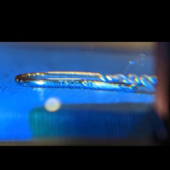 Tiffany & Co Peretti Silver Rock Crystal Star Ear - Picture 9 of 9